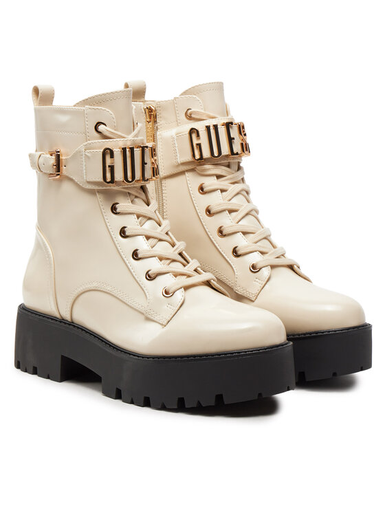 Guess Guess Trzewiki Vaires FLTSOM PAT10 Beżowy