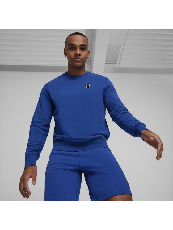 Puma Puma Bluza 624782 Niebieski Regular Fit
