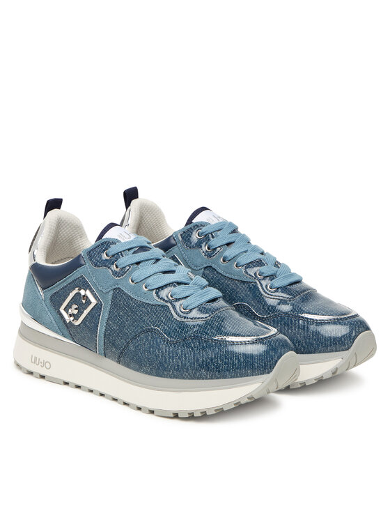 Liu Jo Liu Jo Sneakersy Maxi Wonder BF5009 PX767 Granatowy