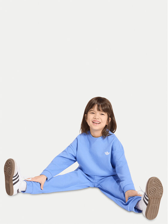 adidas adidas Tuta Loose Sweat Jogger Set KT1770 Blu Regular Fit