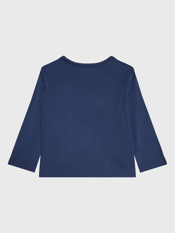 United Colors Of Benetton United Colors Of Benetton Bluse 3ATNC108H Dunkelblau Regular Fit