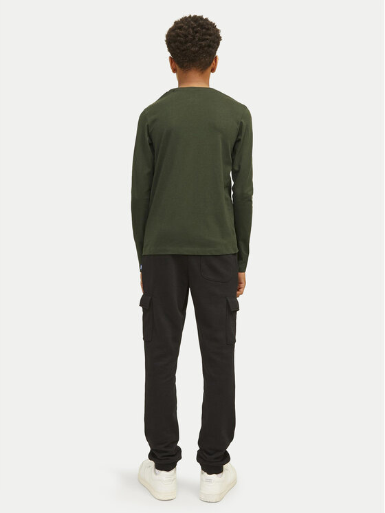 Jack&Jones Junior Jack&Jones Junior Majica Logo 12258880 Zelena Regular Fit