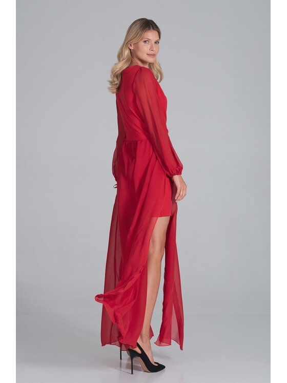 FIGL FIGLFIGL Vestito M850 Rosso Regular Fit