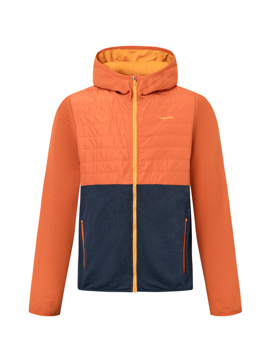 Viking Viking Kurtka softshell Creek Hoodie Bamboo Man Pomarańczowy Regular Fit
