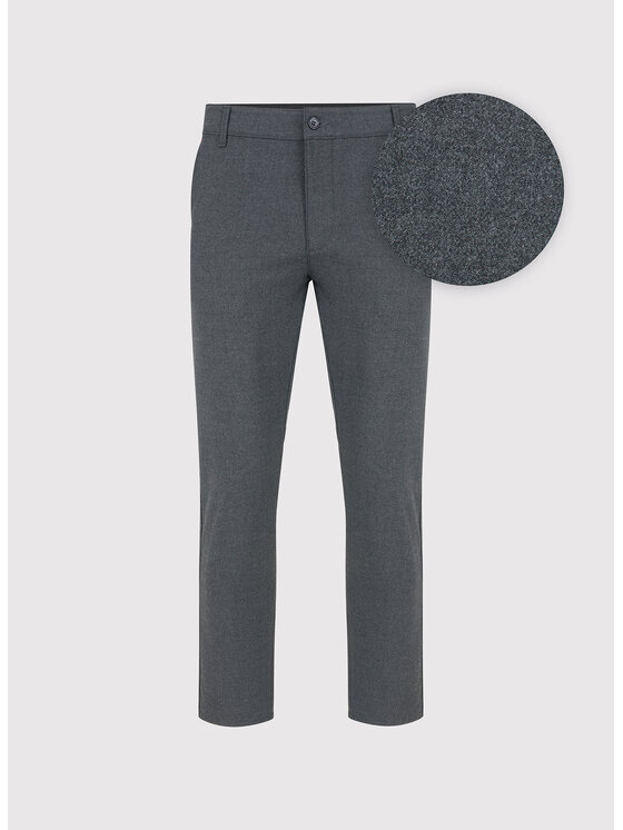 Pako Lorente Pako Lorente Spodnie materiałowe P25WF-WX-006 Szary Slim Fit