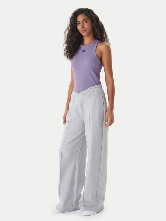 HUGO HUGO Felső Easy 50508857 Lila Slim Fit