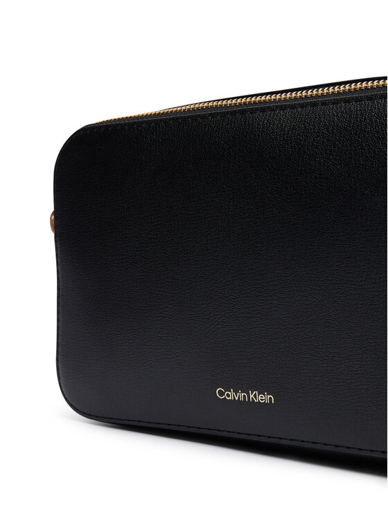 Calvin Klein Calvin Klein Handtasche Foil Logo Elongated Camera Bag LV04F3276G Schwarz