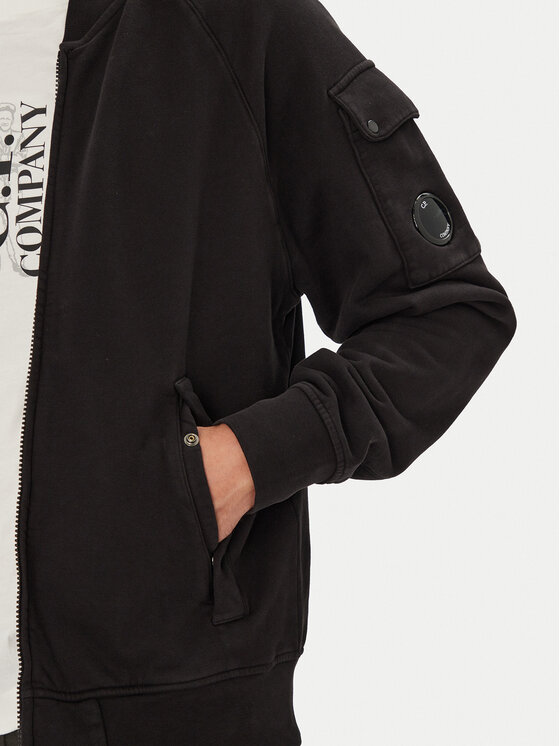 C.P. Company C.P. Company Μπλούζα 19CMSS205A006372G Μαύρο Regular Fit
