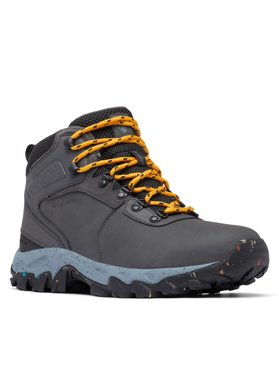 Columbia Columbia Pārgājienu apavi Newton Ridge Wp Omni-Heat II 2056191 Pelēks