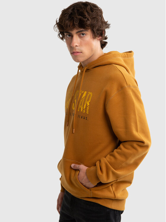 BIG STAR BIG STAR Bluza BRUDEN_803_170 Brązowy Classic Fit
