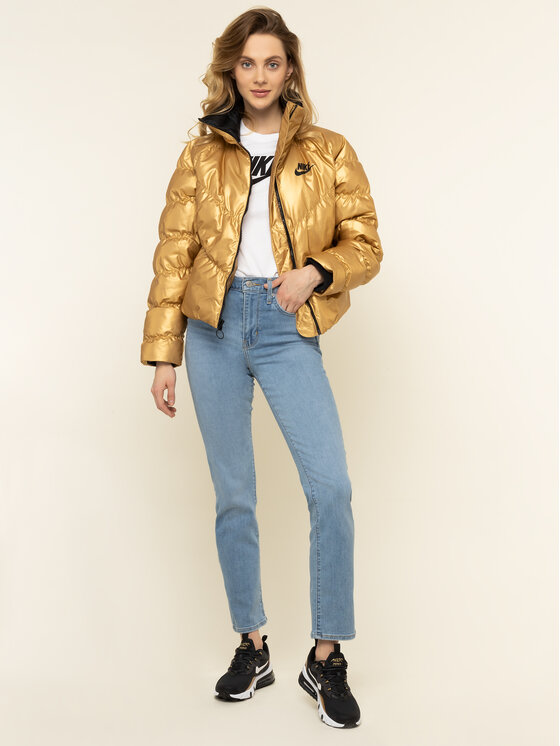 Nike Nike Зимно яке Syn Fill BV3135 Златист Loose Fit