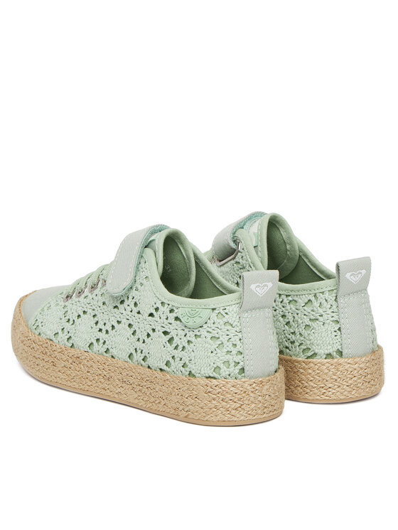 Roxy Roxy Espadryle CSS20547-01 Zielony