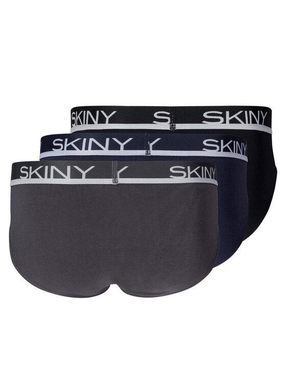 Skiny Skiny Súprava 3 kusov slipov 86839 Čierna