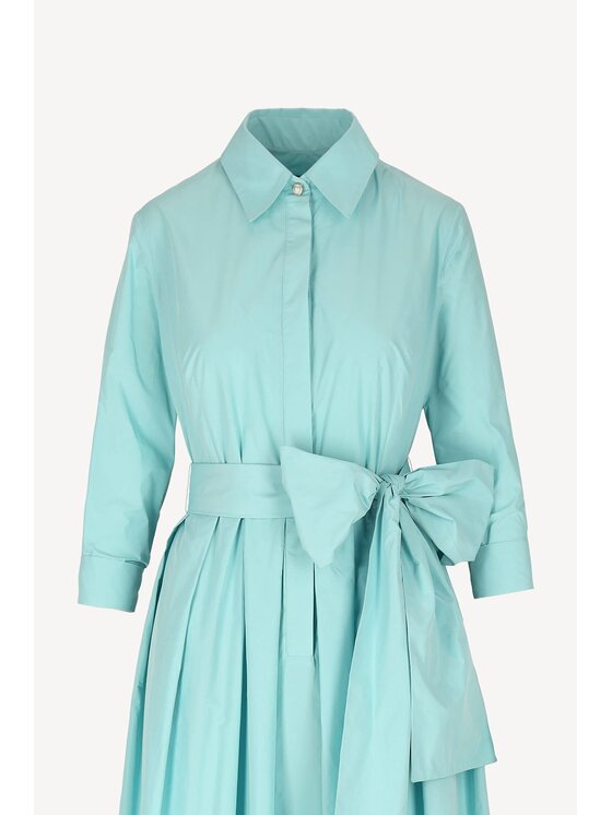 CASTELLANI CASTELLANI Sukienka codzienna Sukienka Carolina Turkusowy Regular Fit
