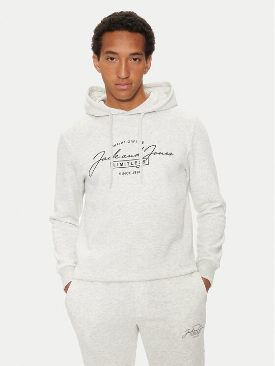 Jack&Jones Jack&Jones Trenerka Ferris 12266296 Siva Standard Fit