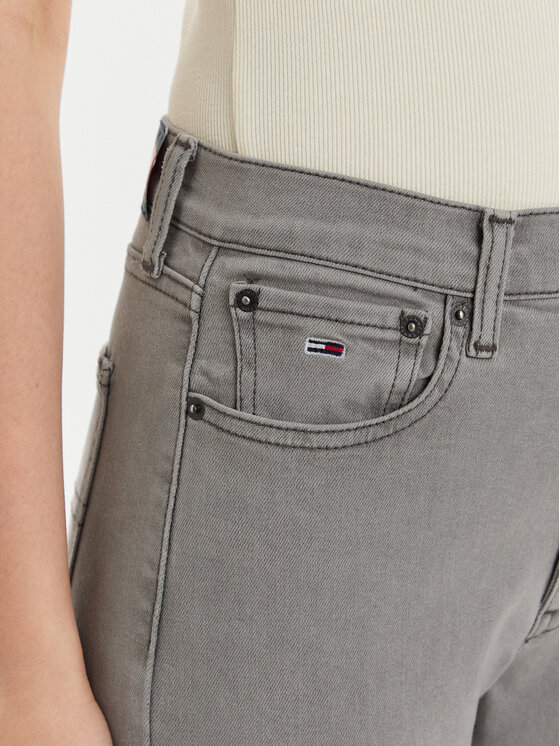 Tommy Jeans Tommy Jeans Jeans hlače Sylvia DW0DW17594 Siva Skinny Fit