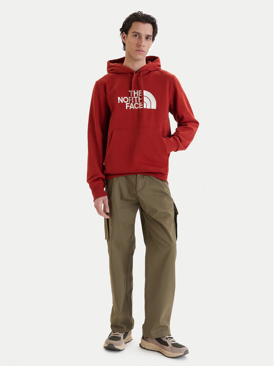 The North Face The North Face Bluza Drew Peak NF0A89EM Czerwony ciemny Regular Fit
