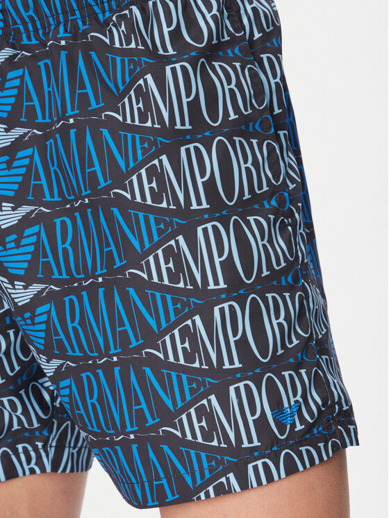 Emporio Armani Emporio Armani Pantaloni scurți pentru înot EM000583 AF20442 FB335 Albastru Regular Fit