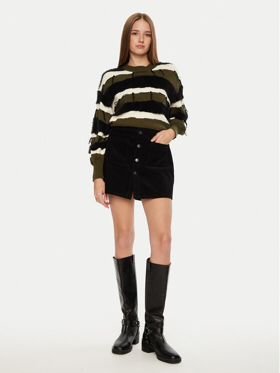 JDY JDY Fustă trapez 15220695 Negru Regular Fit
