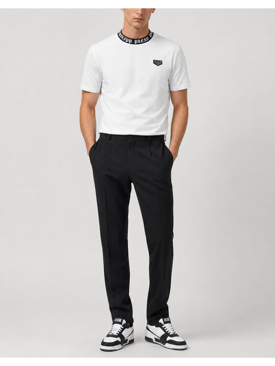 PHILIPP PLEIN PHILIPP PLEIN T-Shirt 31654 Biały Regular Fit