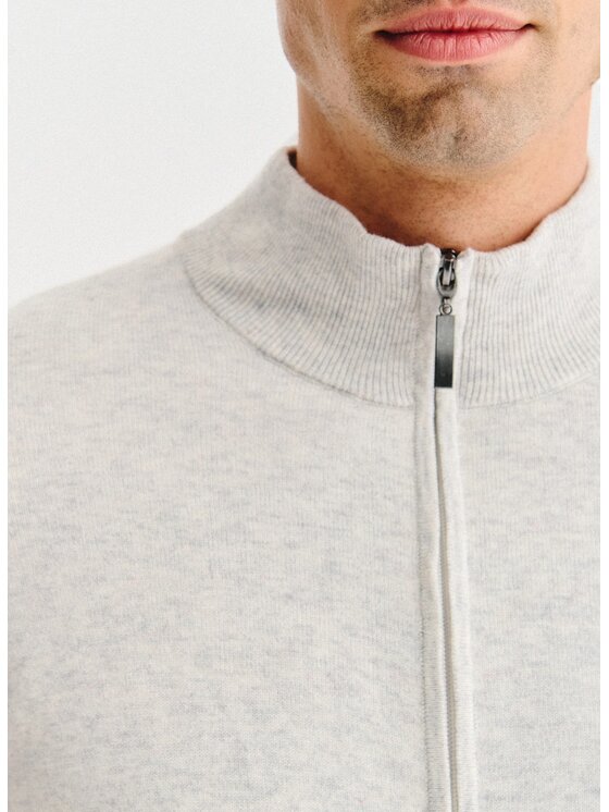 Pako Lorente Pako Lorente Kardigan P25WF-2X-007 Szary Classic Fit