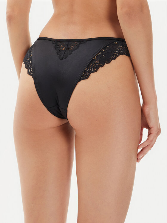 Hunkemöller Hunkemöller Brazílske nohavičky Lainey 205442 Čierna