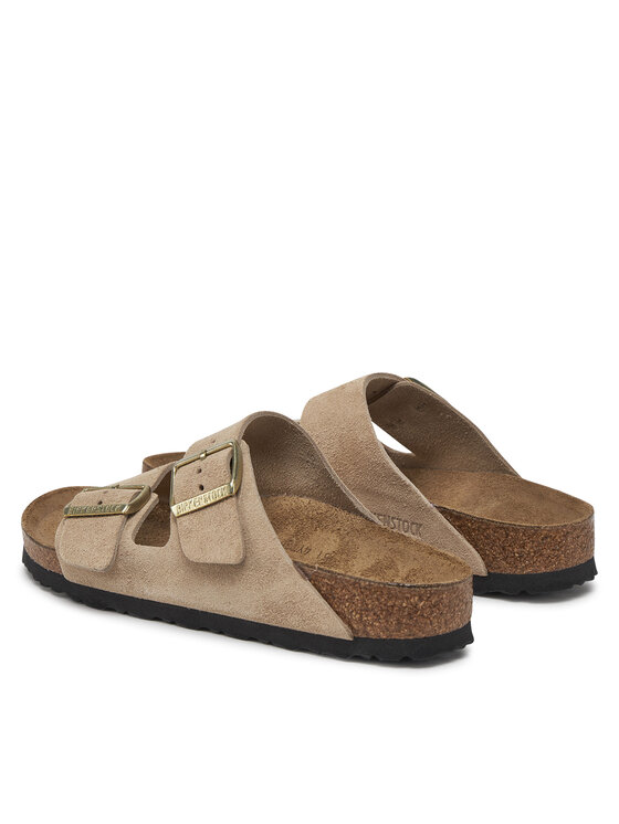 Birkenstock Birkenstock Шльопанці Arizona zamsz 1029260 Бежевий