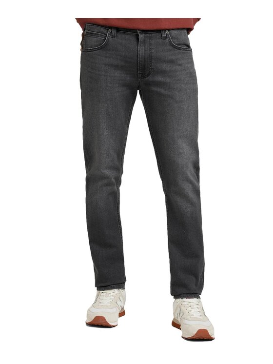 Lee Lee Jeansy L719VHE12 Szary Slim Fit