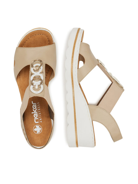 Rieker Rieker Sandalen 67498-62 Beige