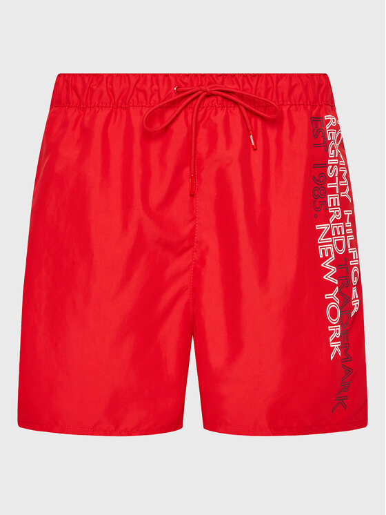 Tommy Hilfiger Tommy Hilfiger Pantaloncini da bagno UM0UM02742 Rosso Regular Fit