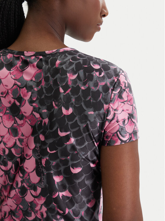 Versace Jeans Couture Versace Jeans Couture T-shirt 80HAH602 JS552 Rosa Slim Fit