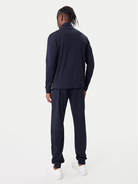 BOSS BOSS Dres 50554873 Granatowy Regular Fit