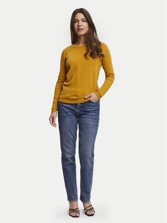 Vero Moda Vero Moda Džemperis Care 10136644 Oranžs Regular Fit