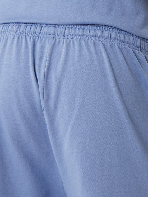 BOSS BOSS Pantaloni scurți sport Mix&Match 50515314 Albastru celest Regular Fit