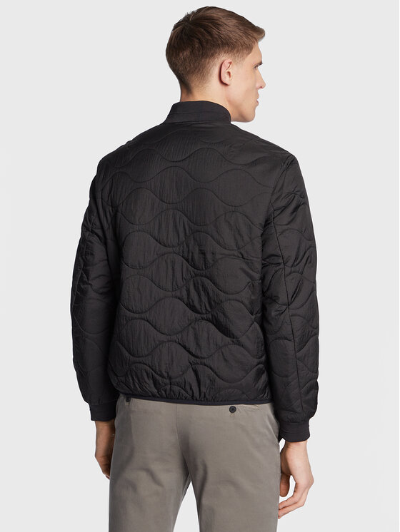 Calvin Klein Calvin Klein Übergangsjacke Crinkle K10K110680 Schwarz Regular Fit