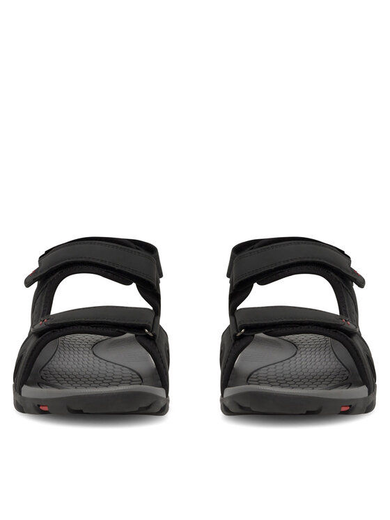 Lanetti Lanetti Sandalen 21MC0610 Schwarz