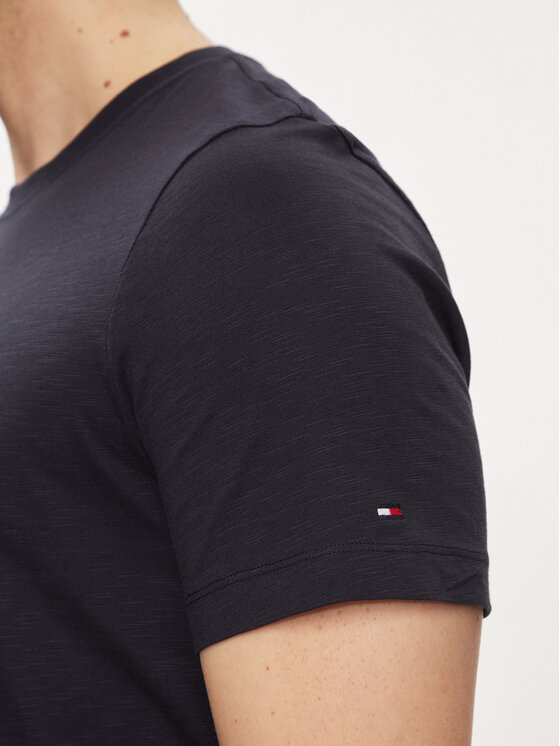 Tommy Hilfiger Tommy Hilfiger T-Shirt Arched MW0MW34432 Tmavomodrá Regular Fit