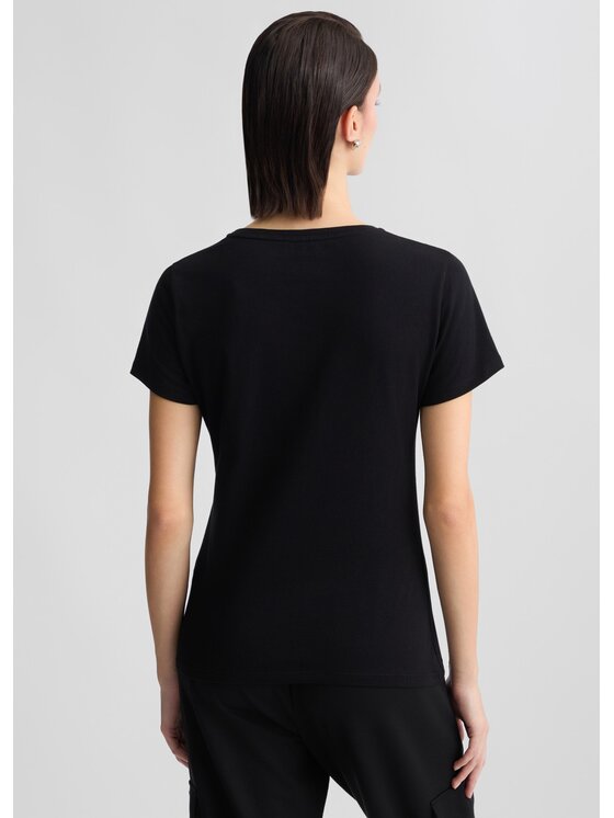 Liu Jo Liu Jo T-shirt TA5214JS003W9415 Nero Regular Fit