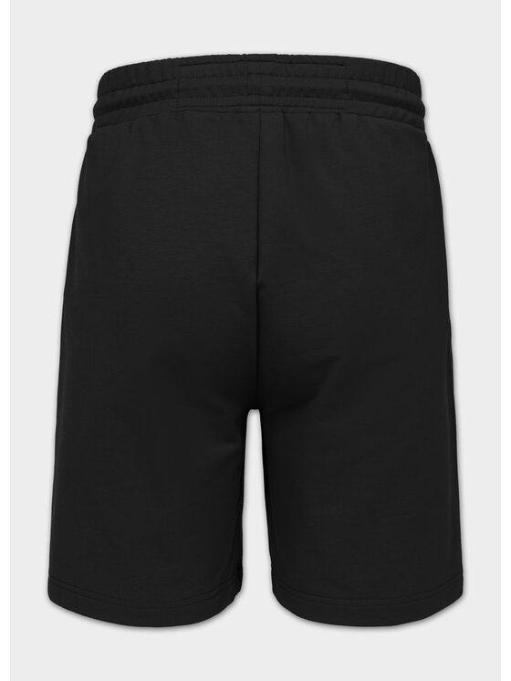 PITBULL PITBULL Szorty sportowe ADCC SMALL LOGO NUGGET Czarny Regular Fit