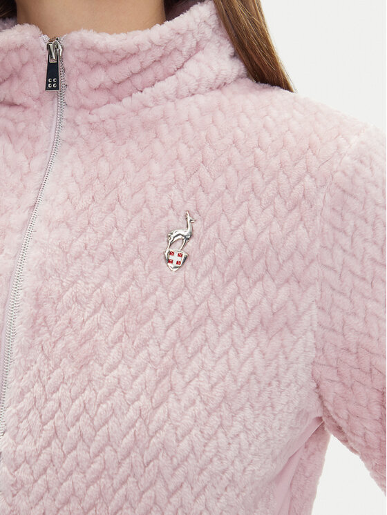 Aulp Aulp Fleecejacke Becco Rosa Regular Fit