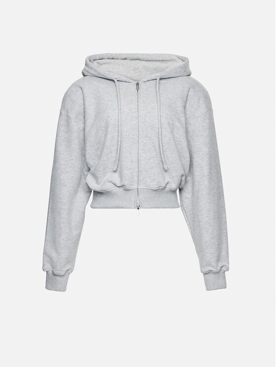 La Mania La Mania Bluza LUCCA Szary jasny Basic Fit