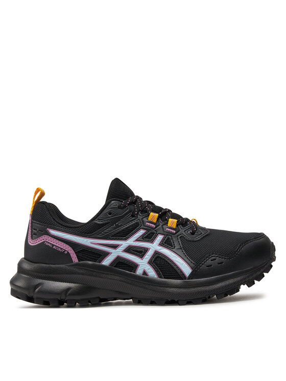 Pantofi pentru alergare Asics Trail Scout 3 1012B516 Negru