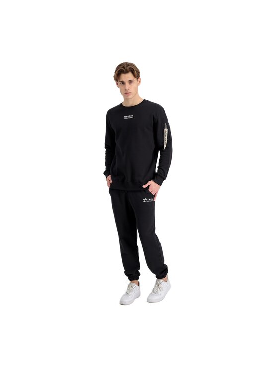 Alpha Industries Alpha Industries Mikina AI.118316-649-S Čierna Regular Fit