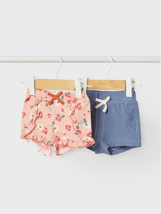 Mayoral Mayoral 2er-Set Sportshorts 1255 Bunt Regular Fit