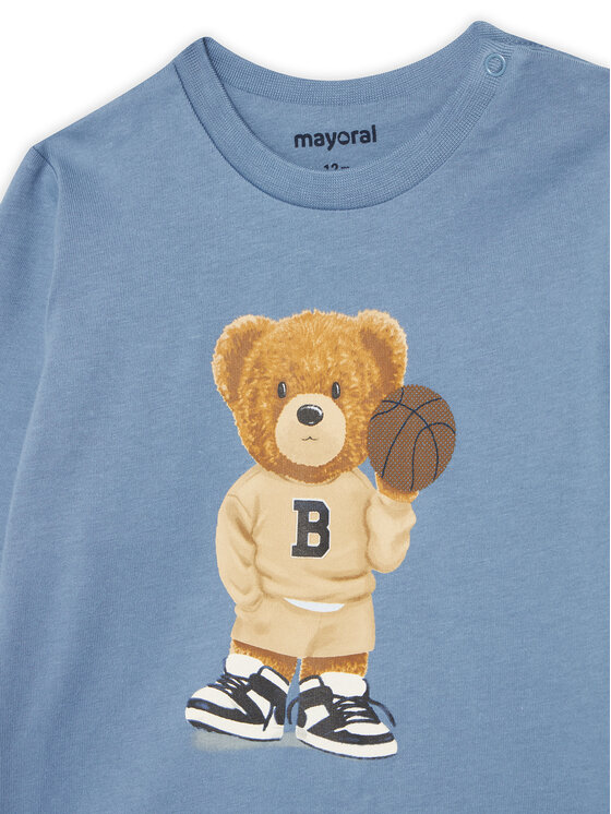 Mayoral Mayoral Μπλουζάκι 2058 Μπλε Regular Fit