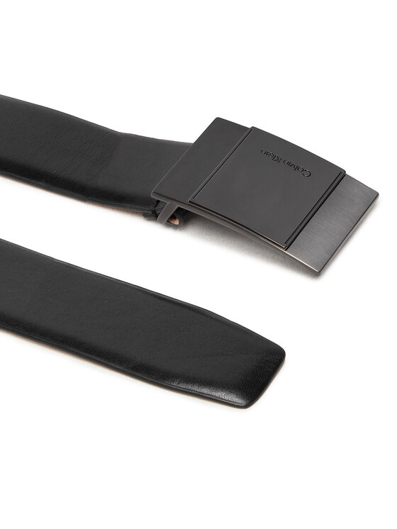 Calvin Klein Calvin Klein Cintura da uomo Formal Plaque 35Mm K50K509642 Nero