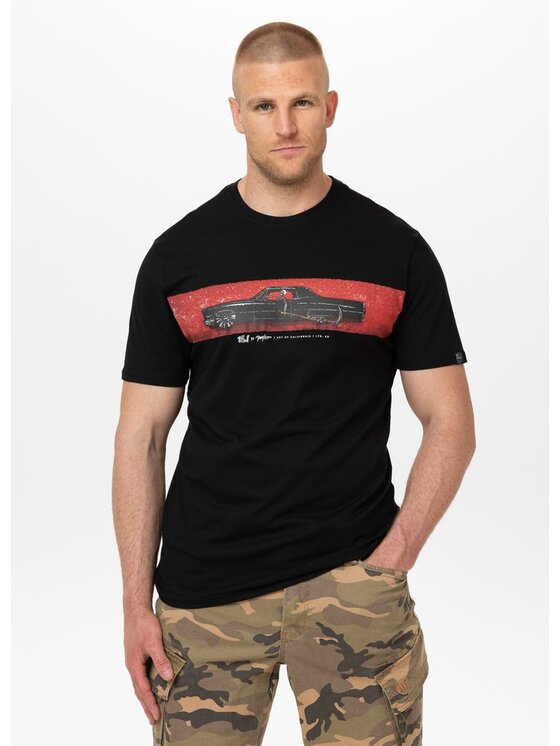 PITBULL PITBULL T-Shirt AUTOMATIC Czarny Regular Fit