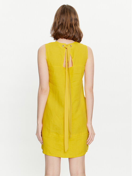 Marella Marella Φόρεμα καλοκαιρινό Curzia 2413221074 Κίτρινο Regular Fit