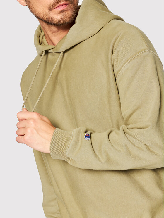 Champion Champion Μπλούζα Acid Wash Minimal 217240 Μπεζ Custom Fit