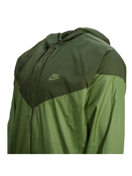 Nike Nike Wiatrówka Windrunner Jacket Zielony Standard Fit